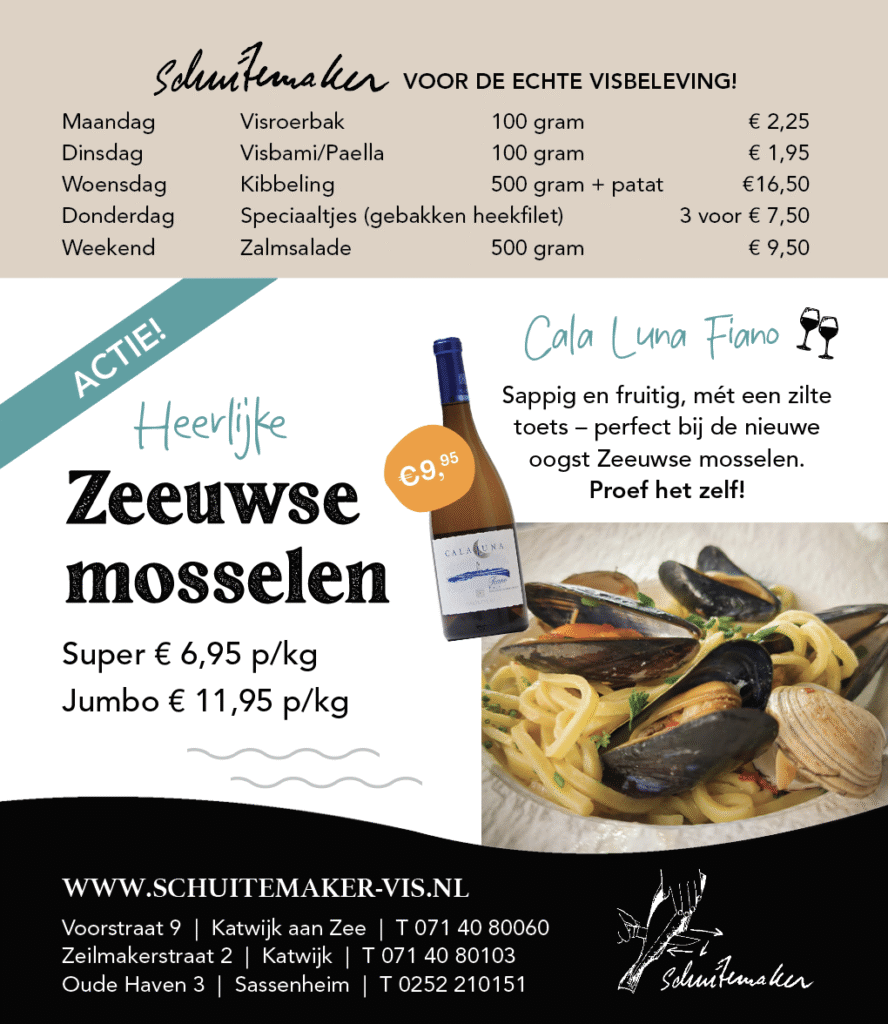 Weekaanbieding mosselen