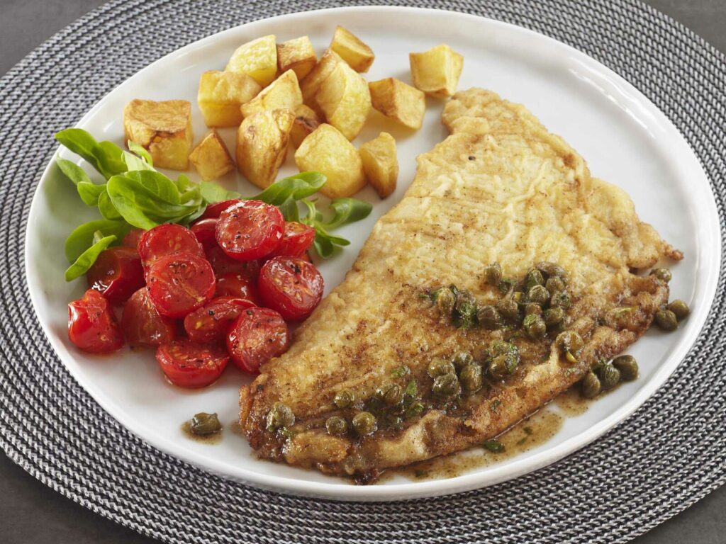 rogvleugel met kappertjes