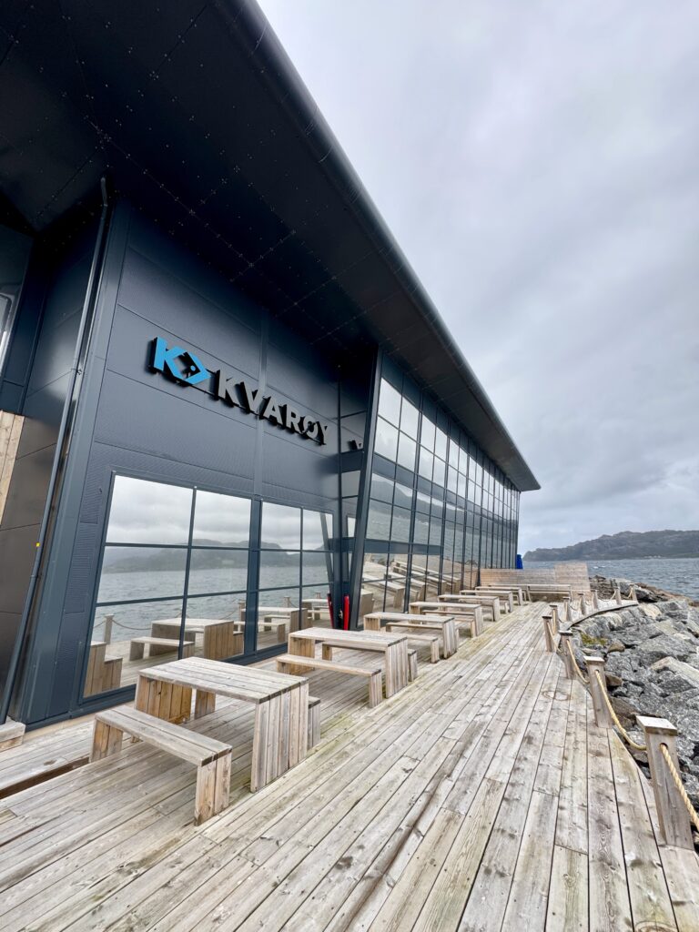 Zalmkwekerij Kvarøy in Noorwegen